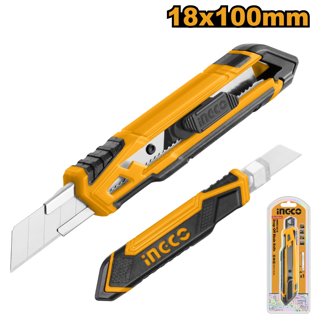 Cutter INGCO HKNS16518 - Maner Anti-alunecare