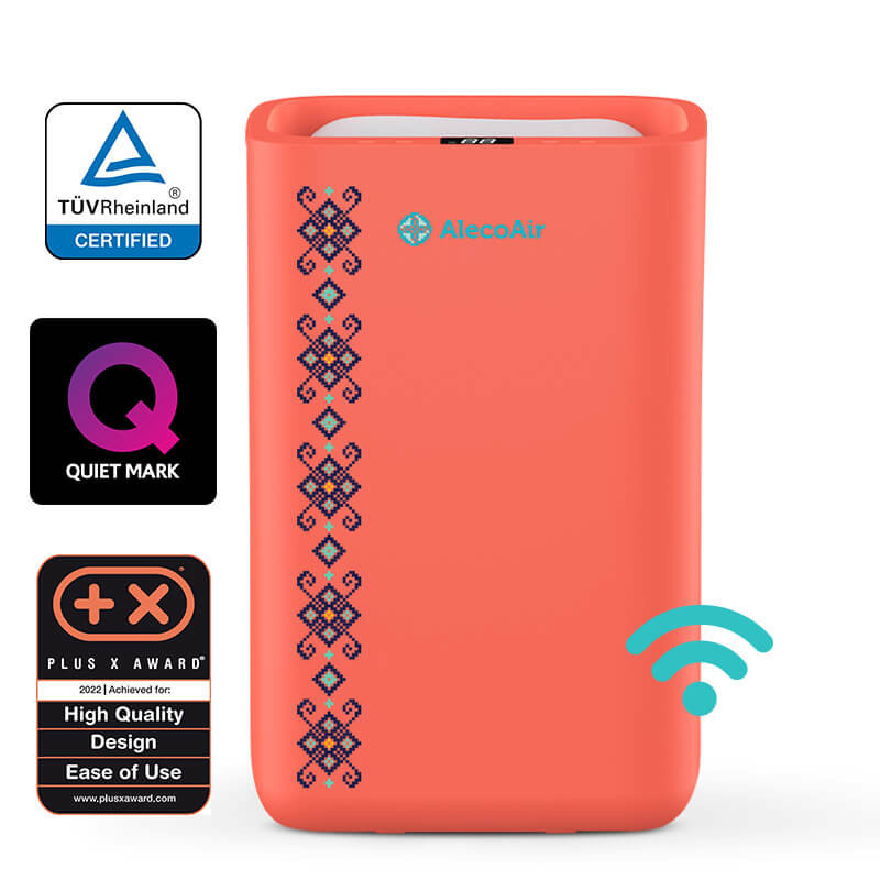 Dezumidificator AlecoAir D13 Tradition Rubin, WiFi, 13L/zi