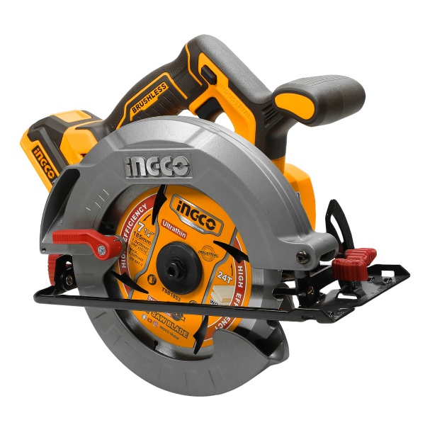 Fierăstrău Circular Ingco CSLI1851 20V Brushless 185mm - imagine 6