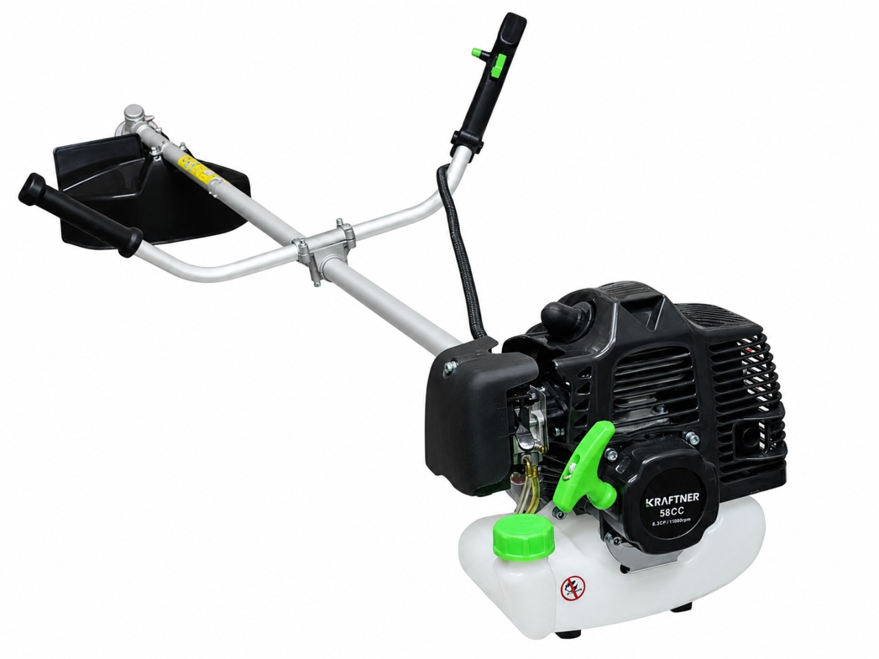 Motocoasa pe benzină Kraftner KF-2408, 8.3 CP, 58cc - imagine 4