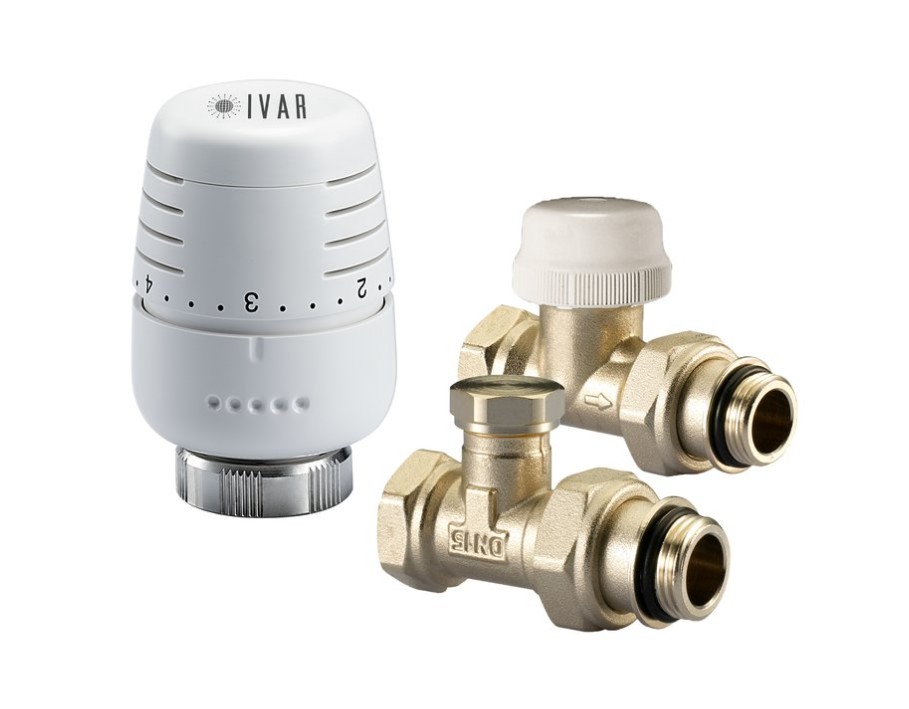 Set Robineti Calorifer Ivar Termostatic
