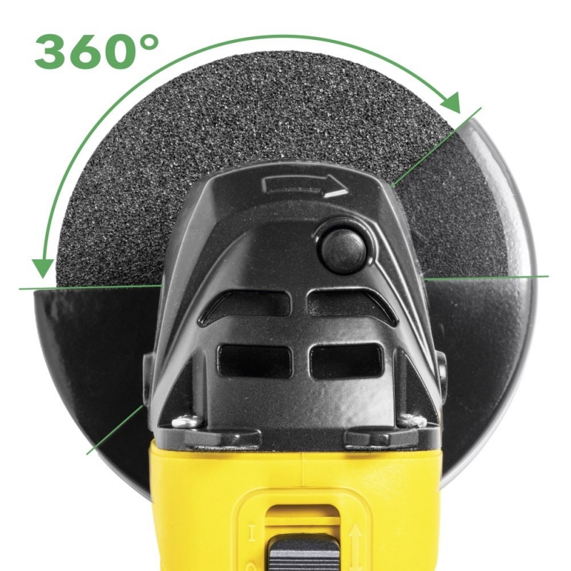 Polizor unghiular Trotec PAGS 10-115, 500 W, 115 mm, 1,5 kg - imagine 5