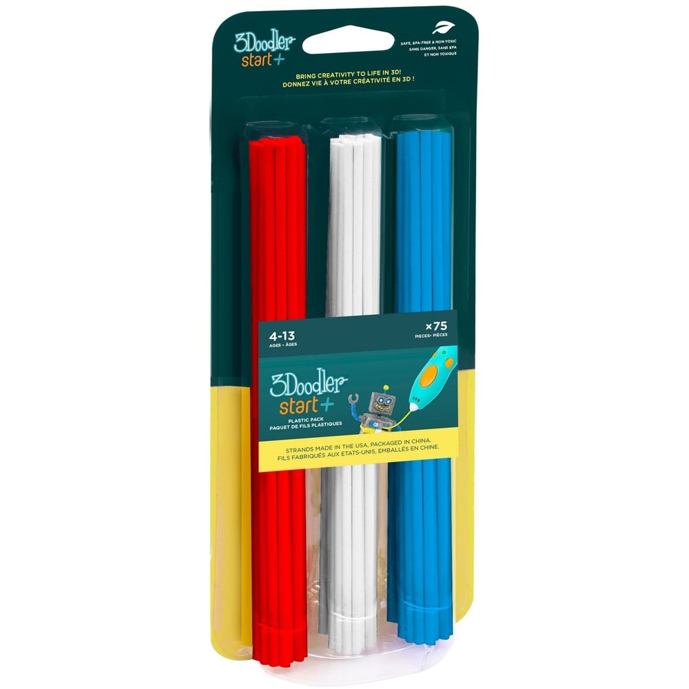 Set 75 Rezerve ECO-PCL pentru 3Doodler Start+