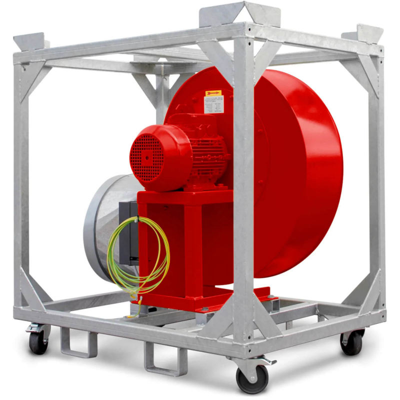 Ventilator centrifugal Trotec TFV 300 Ex, 7.000 m³/h - imagine 3
