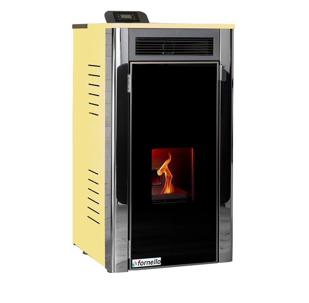 Termoșemineu Fornello Primo 25 kW Ivory