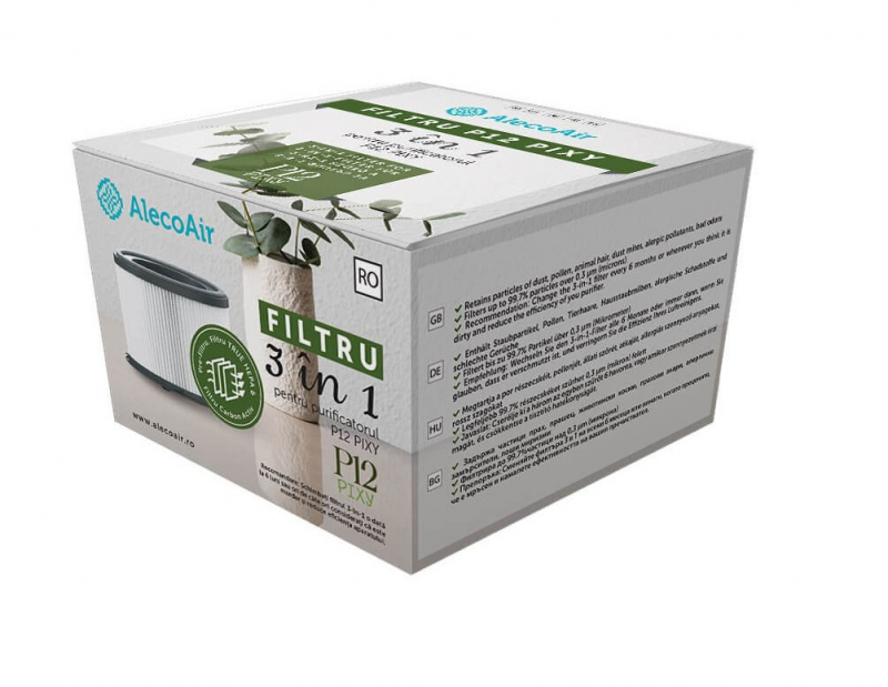 Filtru AlecoAir P12 Pixy 3 in 1 HEPA H13 - imagine 2