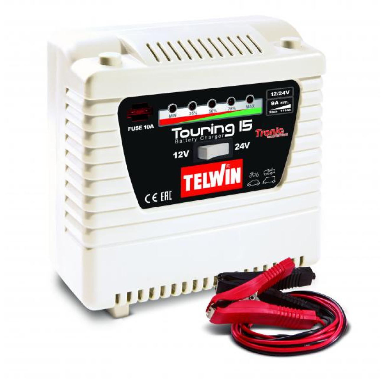 Redresor Auto Telwin TOURING 15, 12/24V - imagine 3
