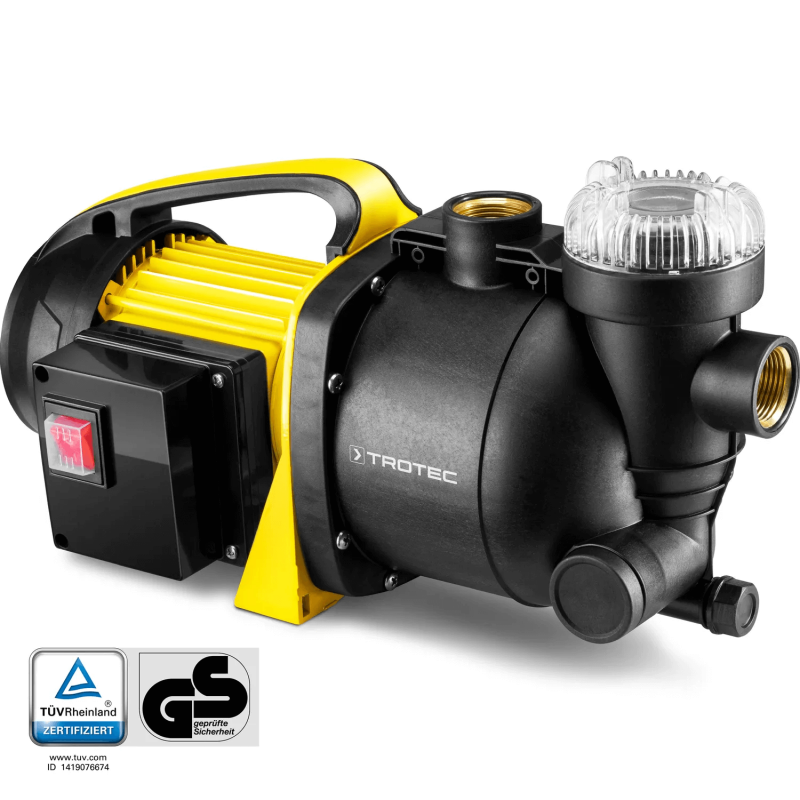 Pompă de grădină Trotec TGP 1005 E, 1000 W, 3300 l/h