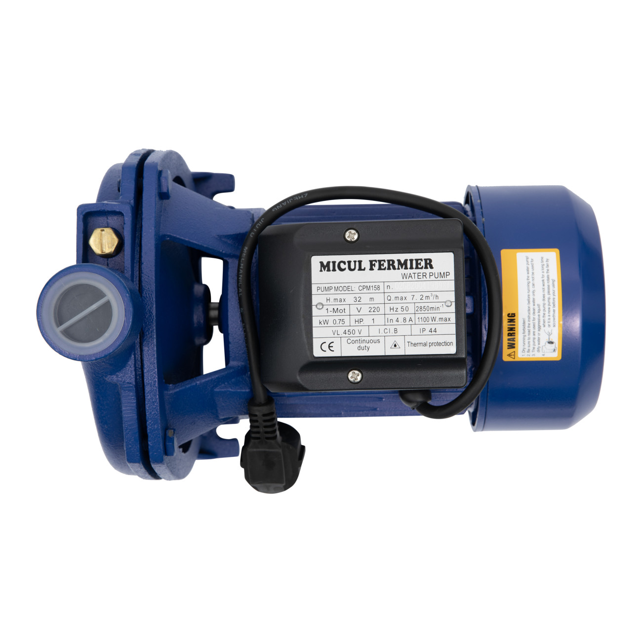 Pompa Apa Micul Fermier CPM158, 750W, 110 l/min - imagine 5