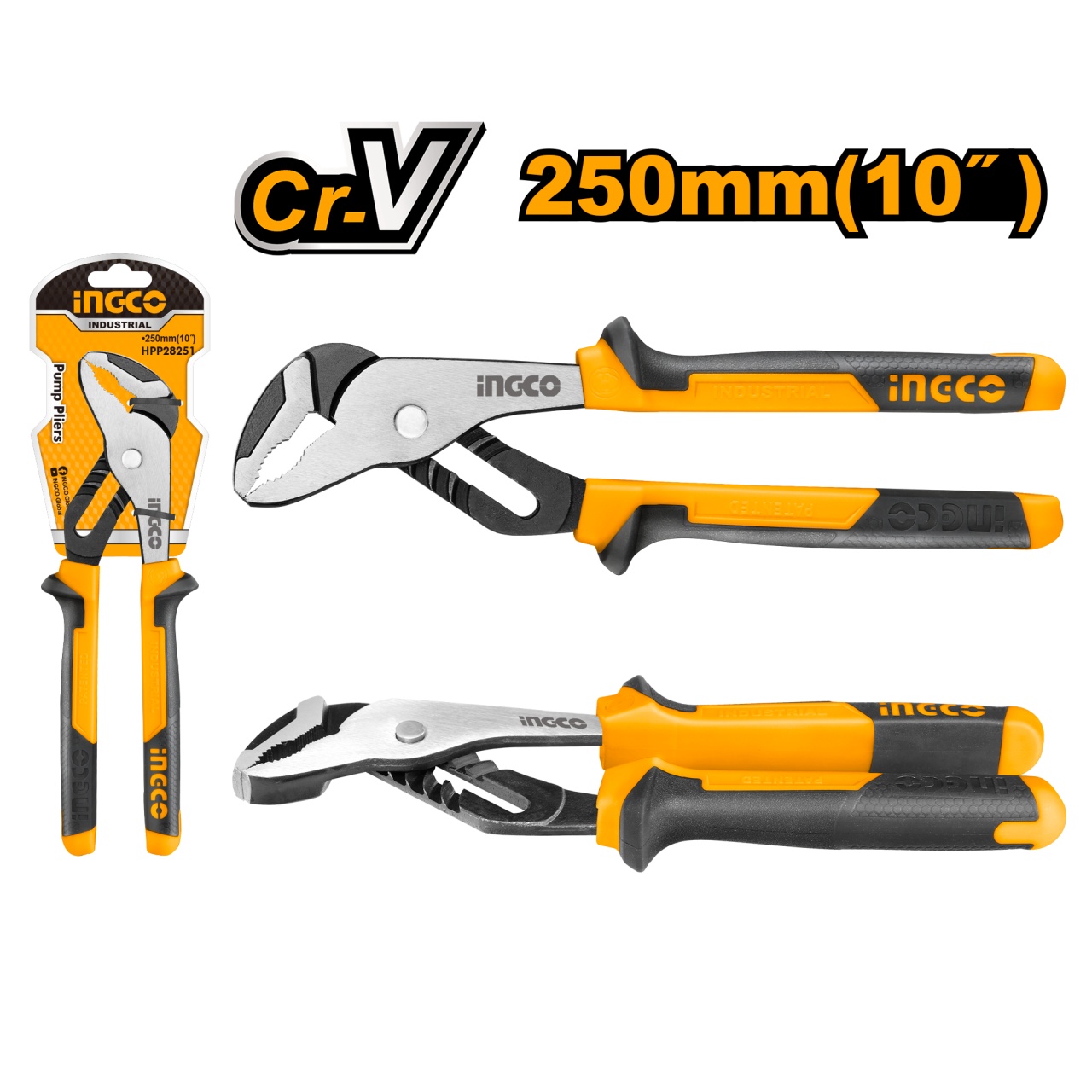 Clește Papagal INGCO 250mm Profesional