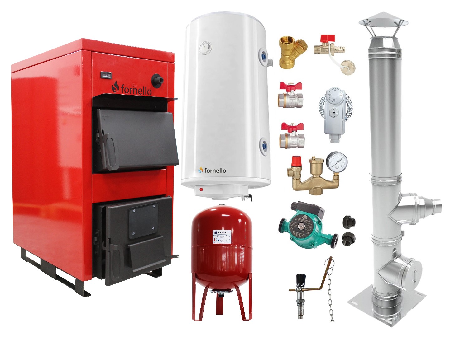 Centrala Fornello Eco Energy WB 25 kW - Pachet Complet