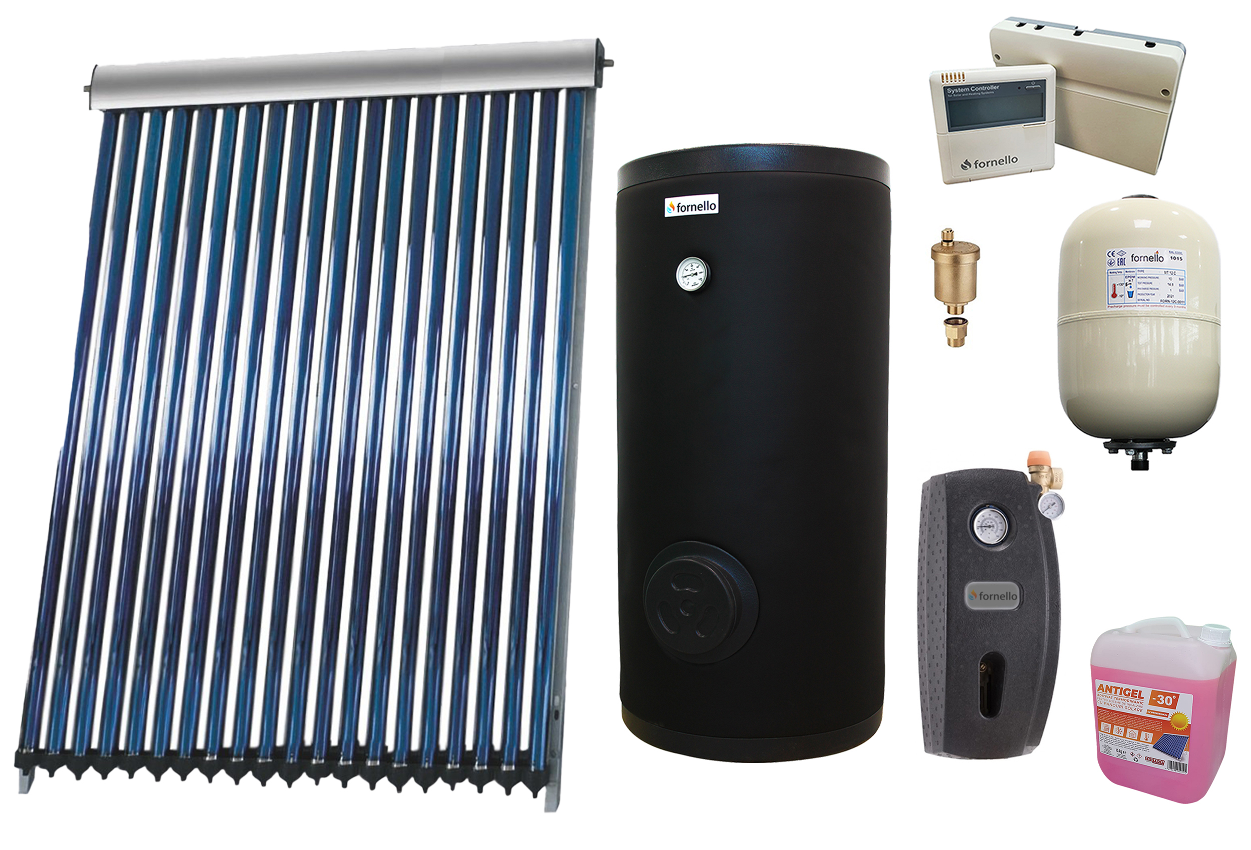 Sistem Solar Presurizat 20 Tuburi Sunsystem 150L