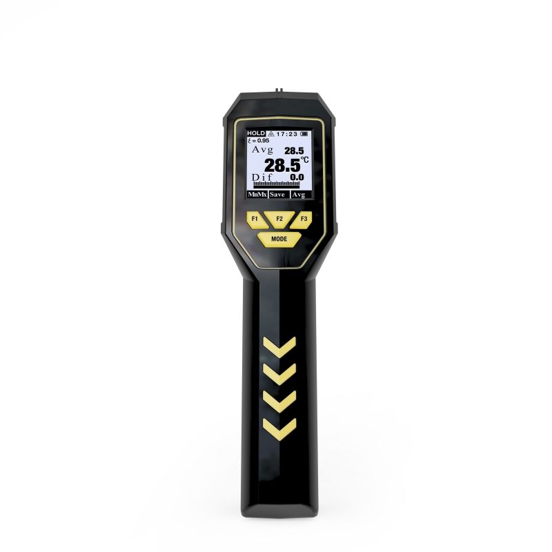 Pirometru Profesional TROTEC TP10 cu Dual Laser și USB - imagine 3