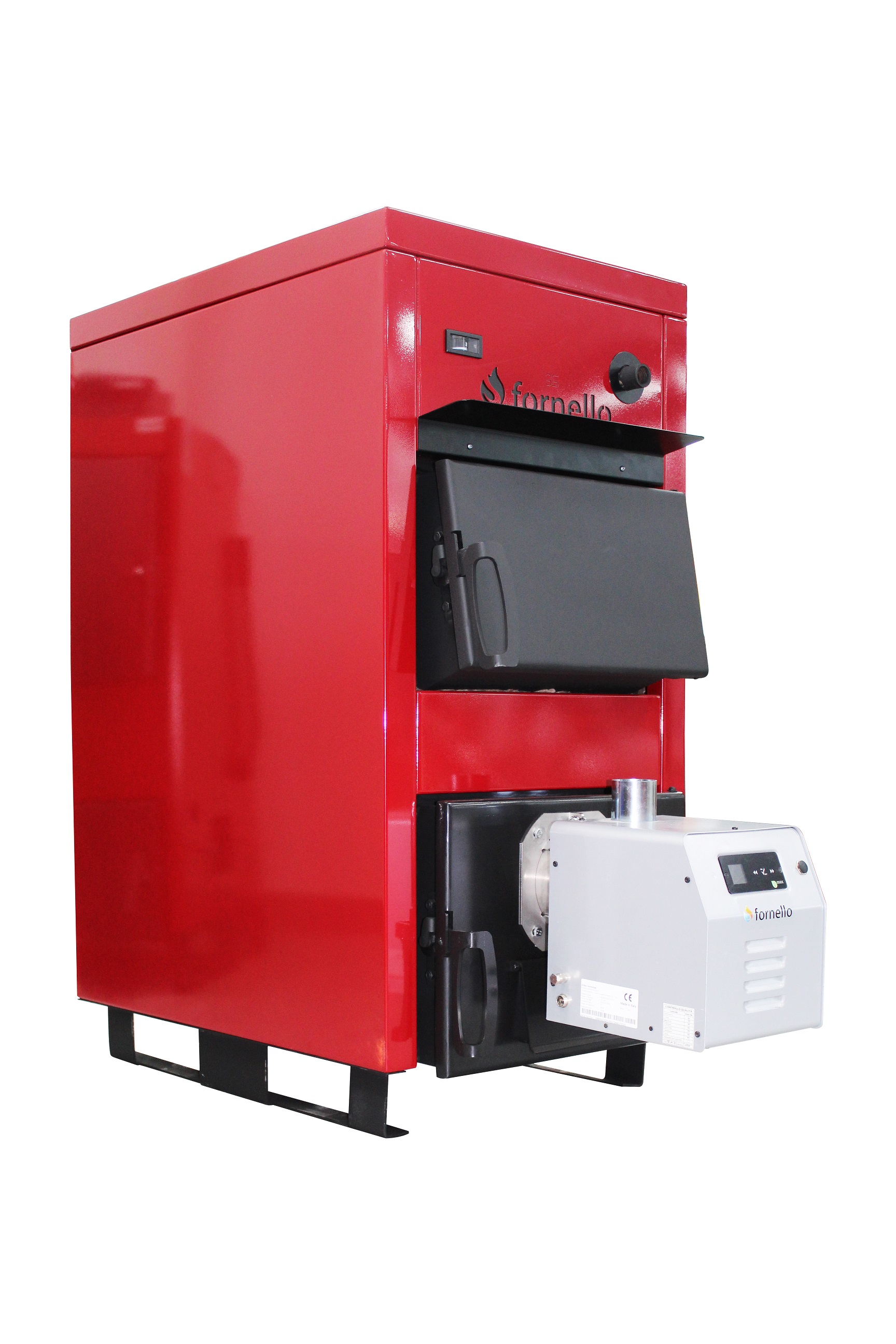 Centrală Mixtă Fornello 35kW + Arzător Peleti 34kW