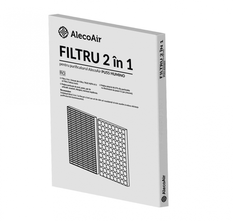 Filtru Alecoair PU55: HEPA si Carbon Activ - imagine 2