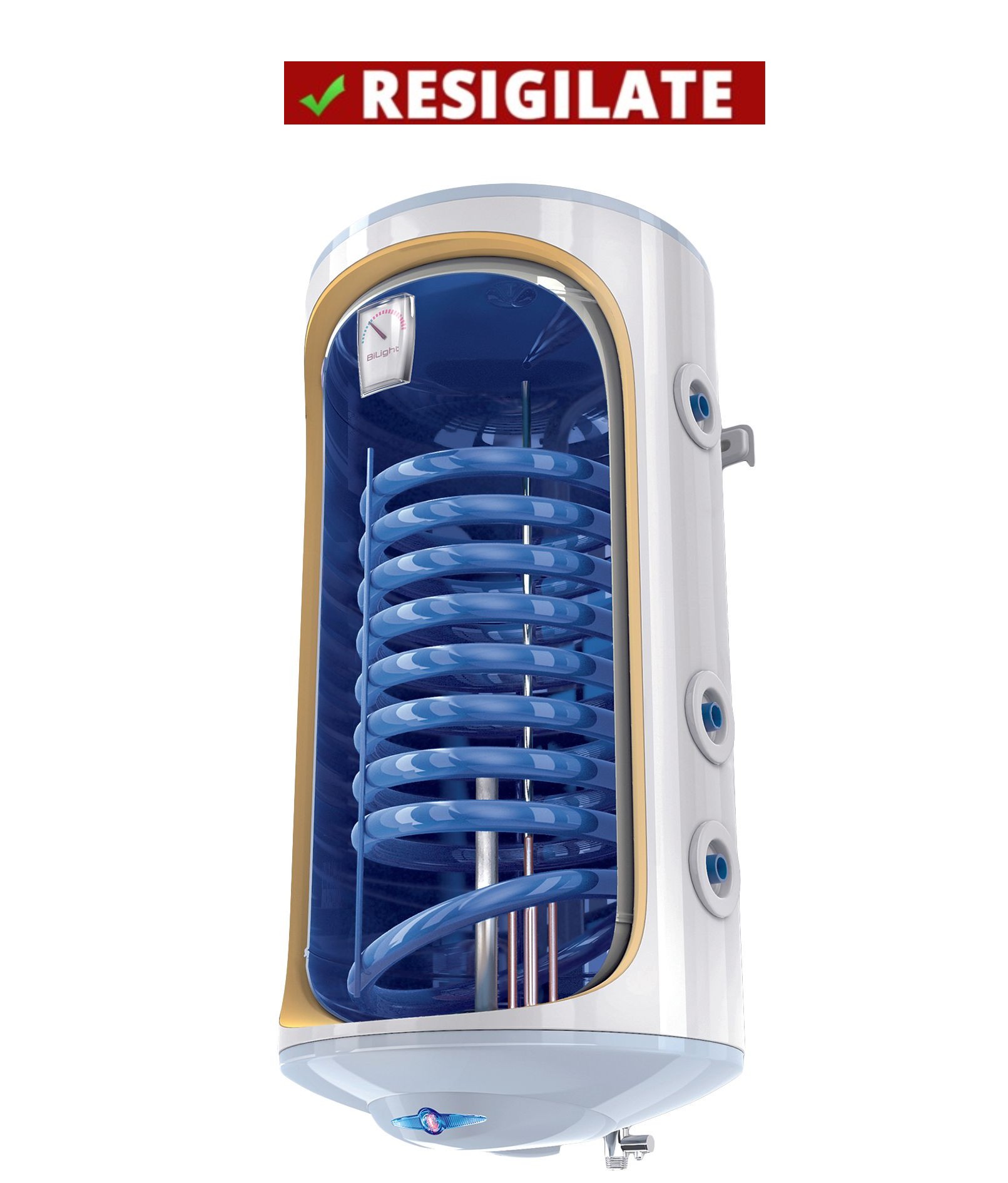 Boiler Tesy 120L Serpentina Resigilat -35%