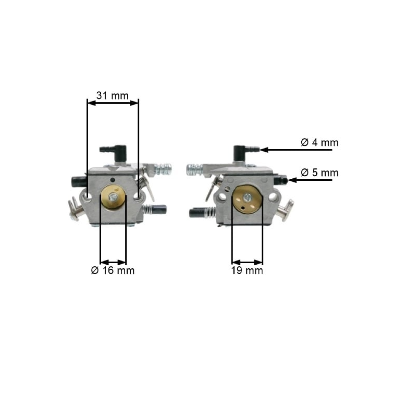 Carburator drujba 4500/5200 Blade - imagine 3