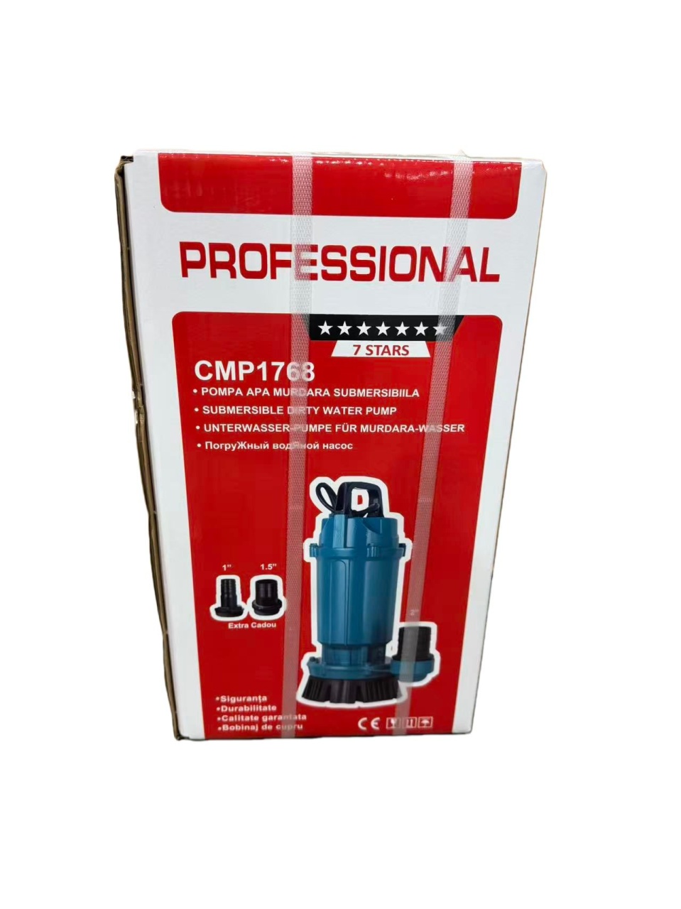 Pompă Submersibilă Campion CMP1768 1.5kW, Debit 30 mc/h - imagine 4