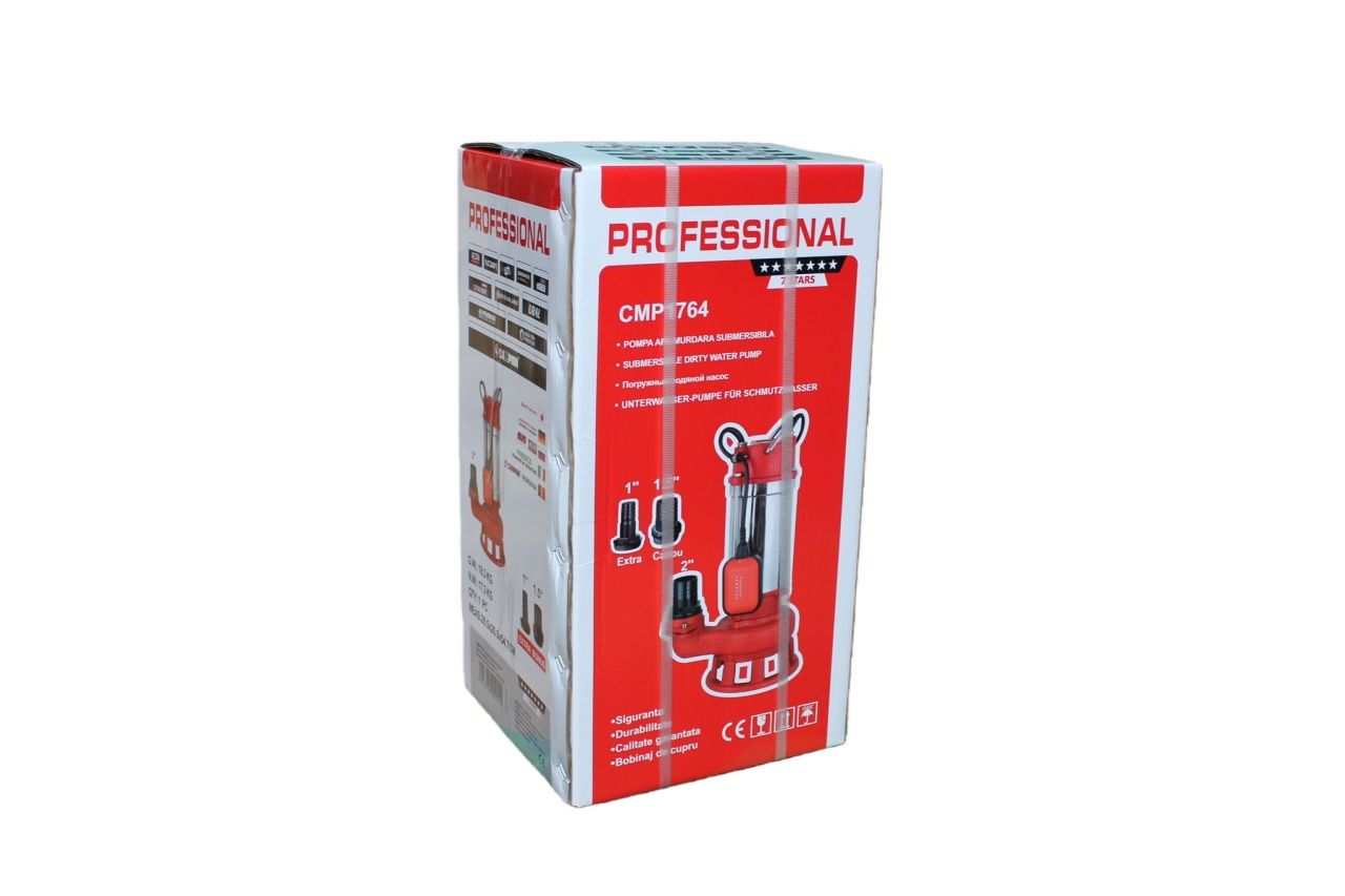 Pompă Apă Murdară 3500W cu Tocător Campion CMP1764 - imagine 2