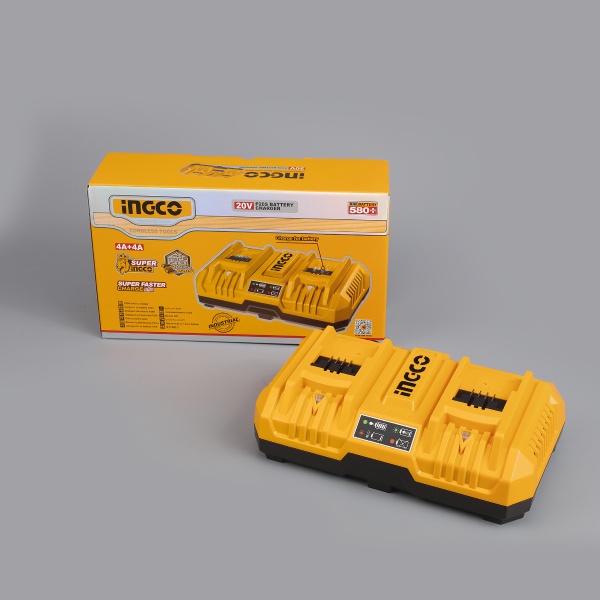 Încărcător dublu rapid 8A P20S Ingco FCLI2082 - imagine 9