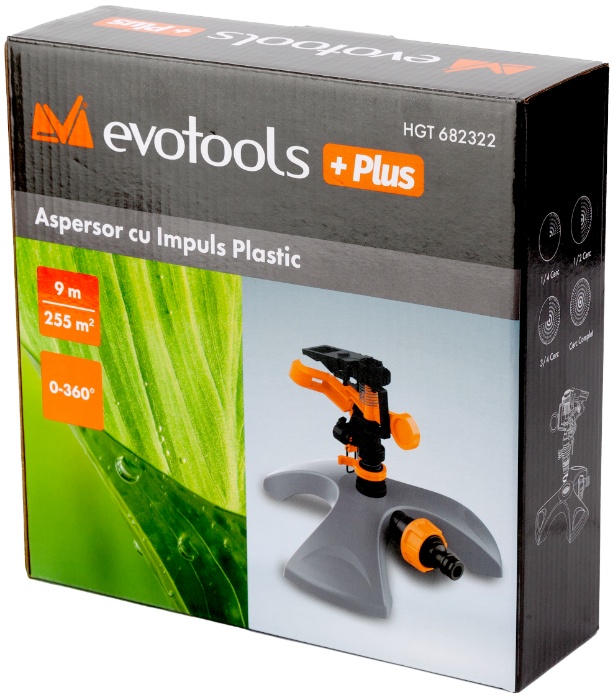 Aspersor cu Impuls Plastic Evotools PLUS - imagine 2