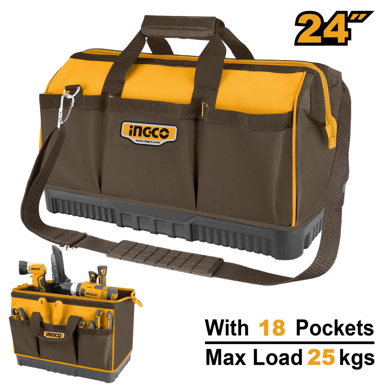 Geanta Transport Ingco 25kg HTBG09 Profesionala