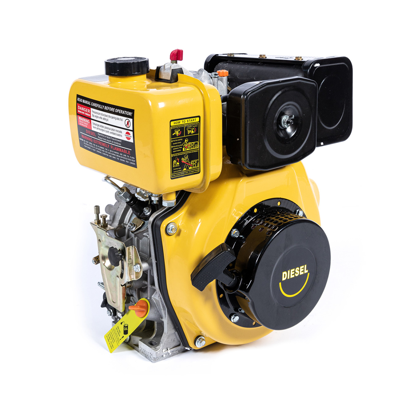 Motor Diesel 10CP Micul Fermier MF 186FA - imagine 5