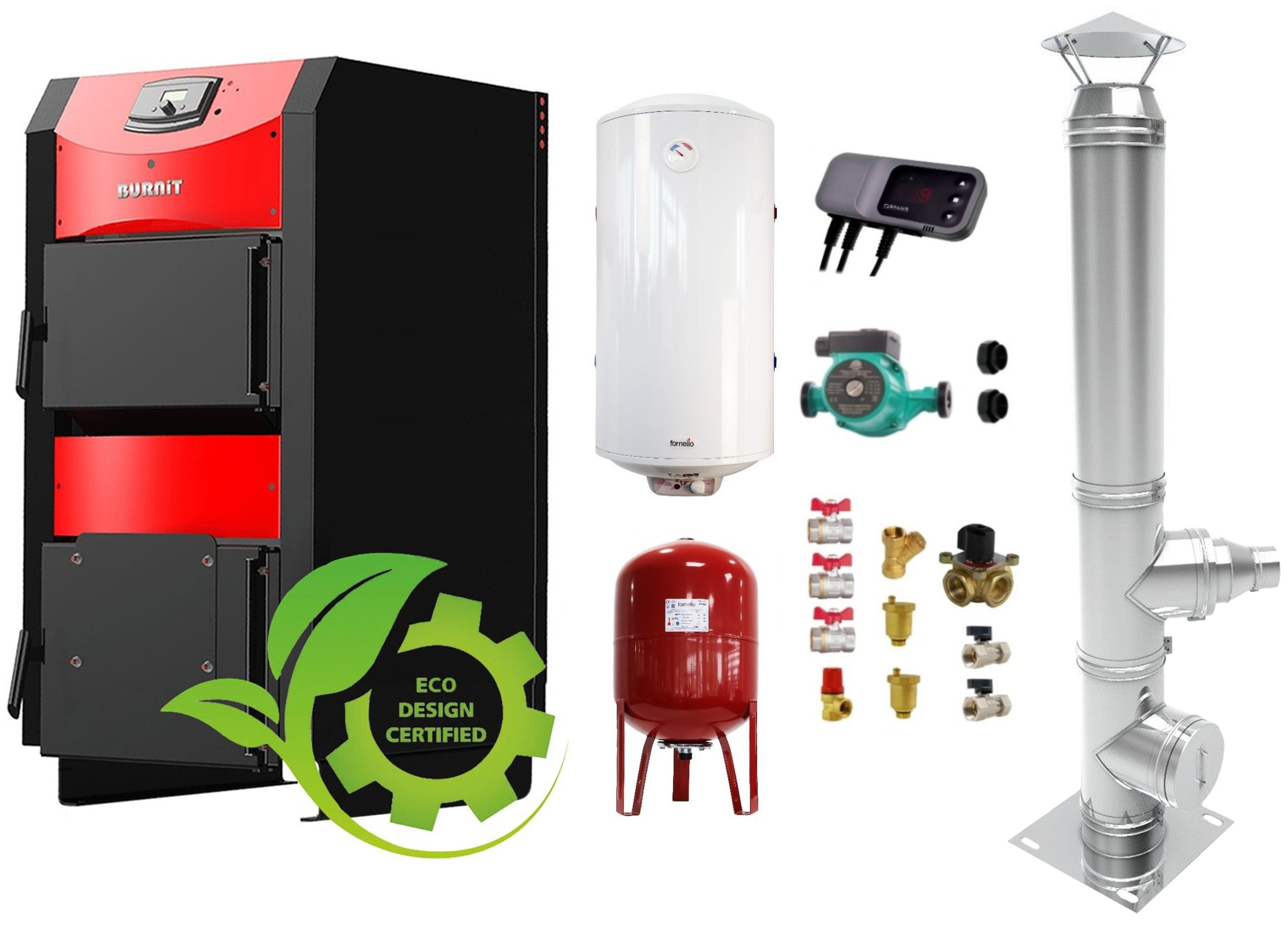 Pachet Centrala Burnit 40 kW complet
