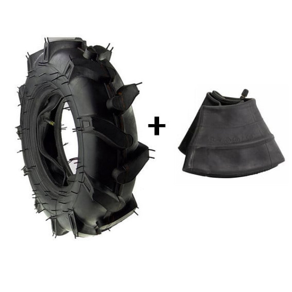Cauciuc + camera roata motocultor 4.00-8