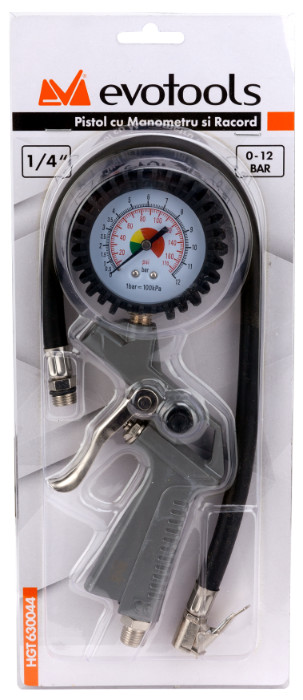 Pistol Aer cu Manometru Evotools 630044 - imagine 2