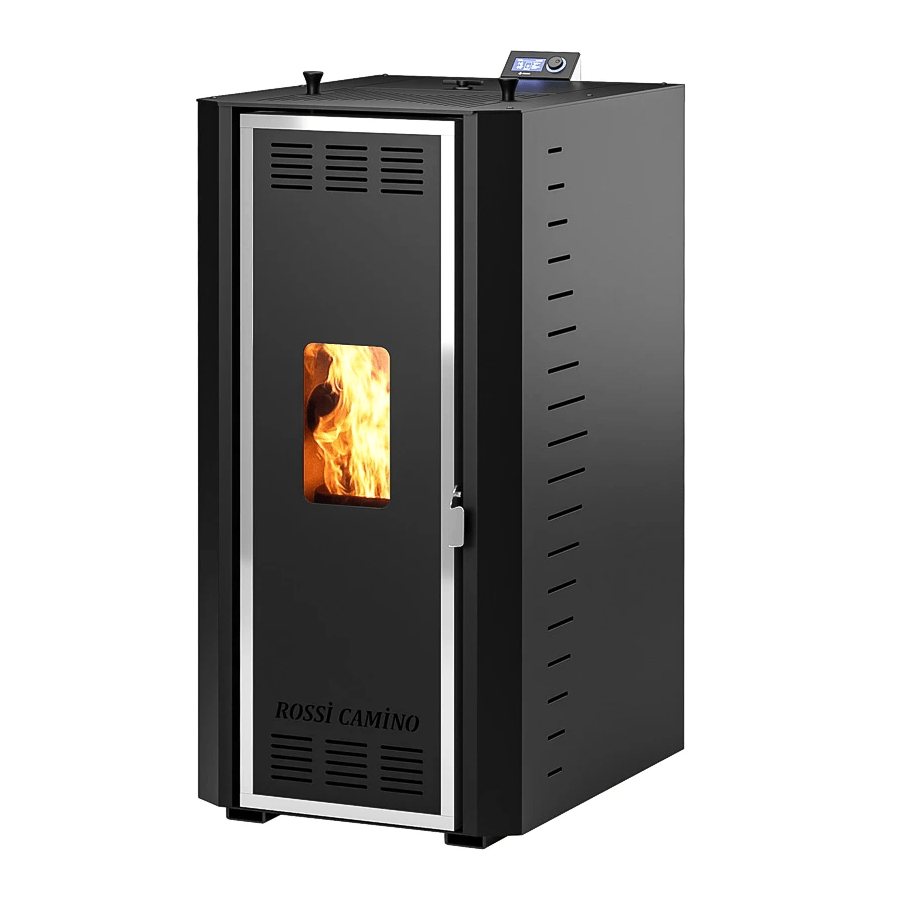 Termosemineu Fornello Camino Rossi 25 kW Antracit