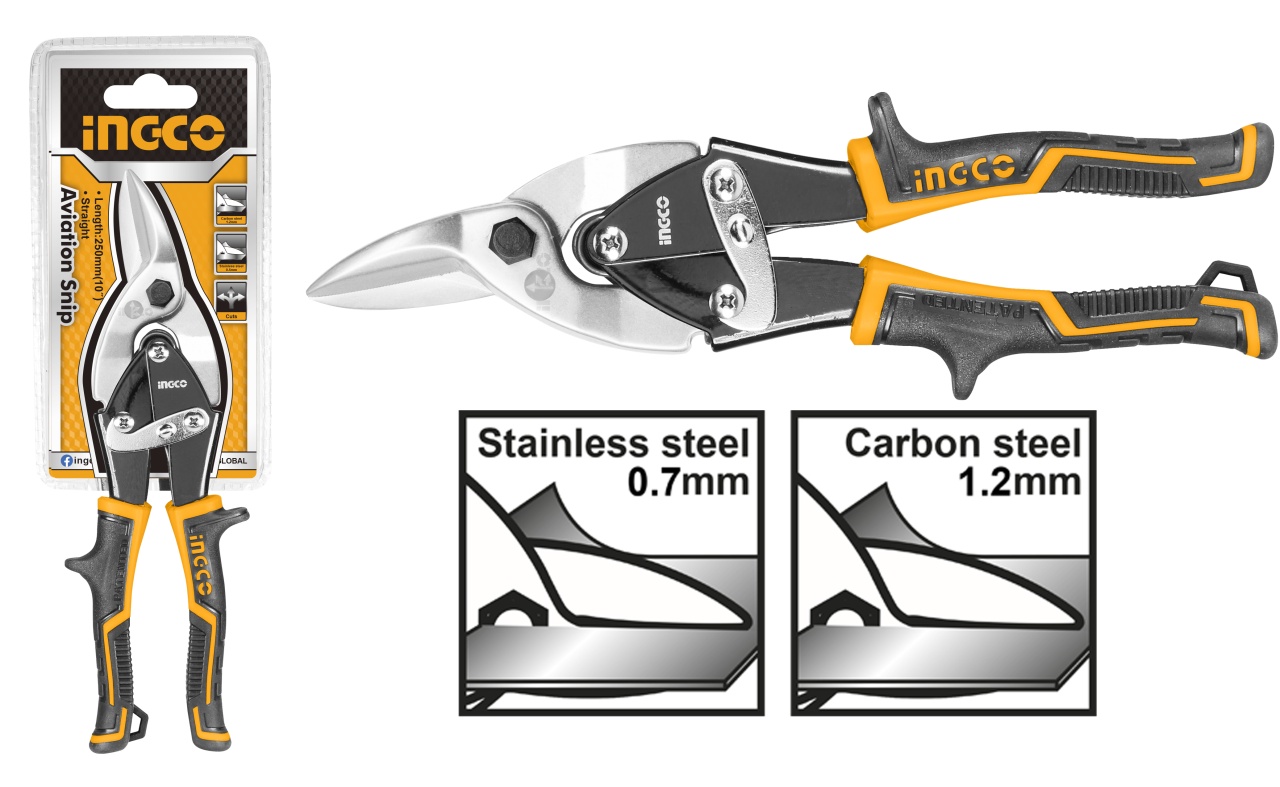 Foarfeca Tabla INGCO 250mm - Taiere Precisa - imagine 2