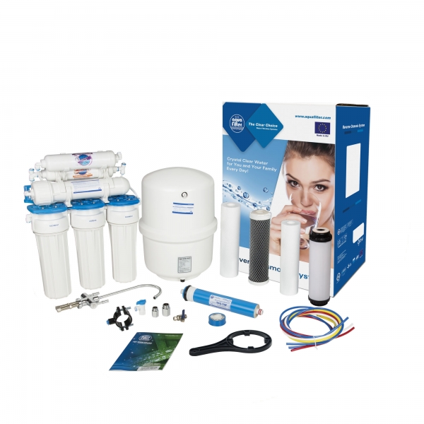 Purificator Apă Aquafilter RO6UV cu Remineralizare