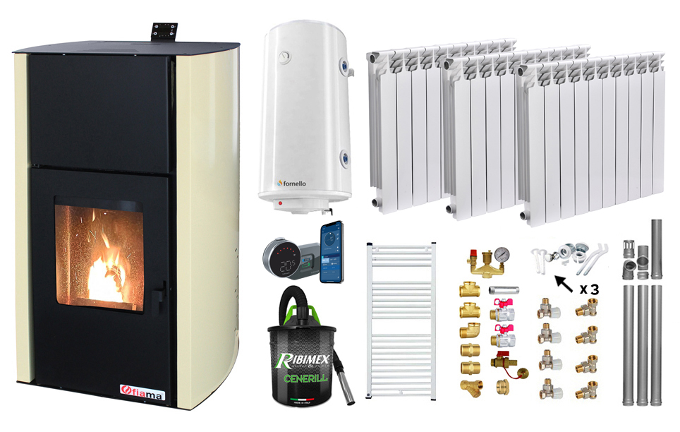 Pachet Complet Încălzire Fornello 12kW WiFi - imagine 2