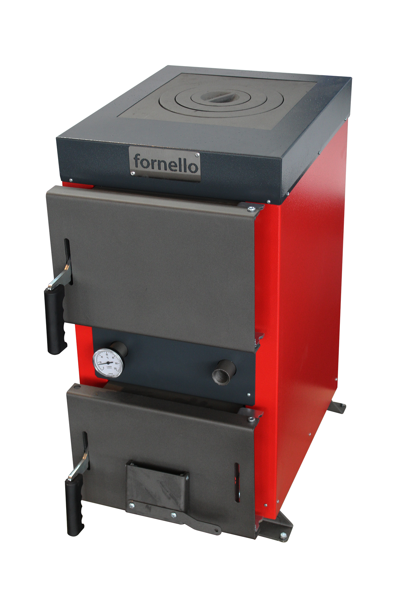 Fornello Rustic KP 12kW - Centrală lemn + plită