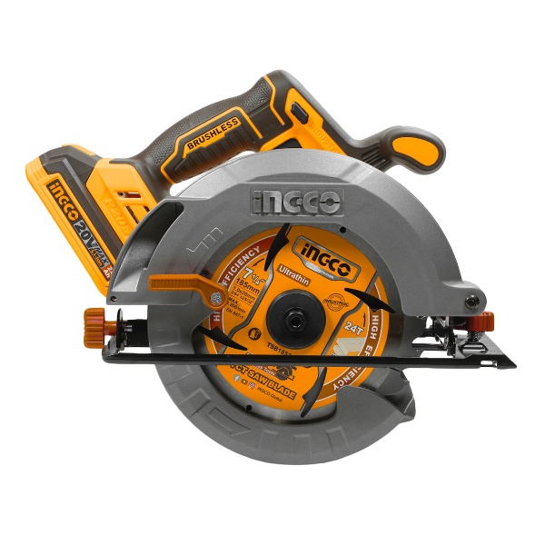 Fierăstrău Circular Ingco CSLI1851 20V Brushless 185mm - imagine 7
