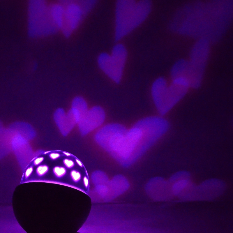 Proiector Inimi X4 Tech LED Rotire 360°, Somn Liniștit - imagine 3