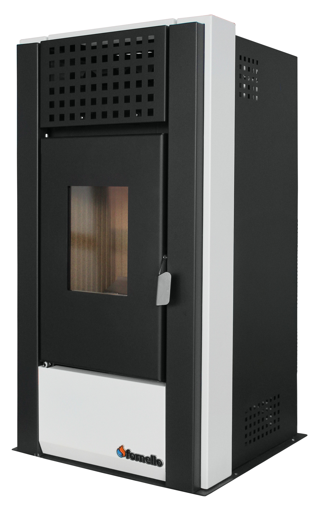 Semineu pe Peleti Fornello Magnesia 9KW White
