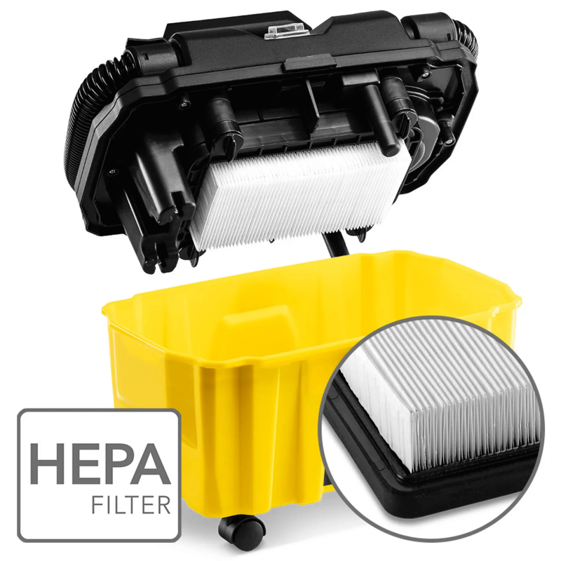 Aspirator fără fir Trotec VC 15-20V, 130W, umed/uscat, HEPA - imagine 7