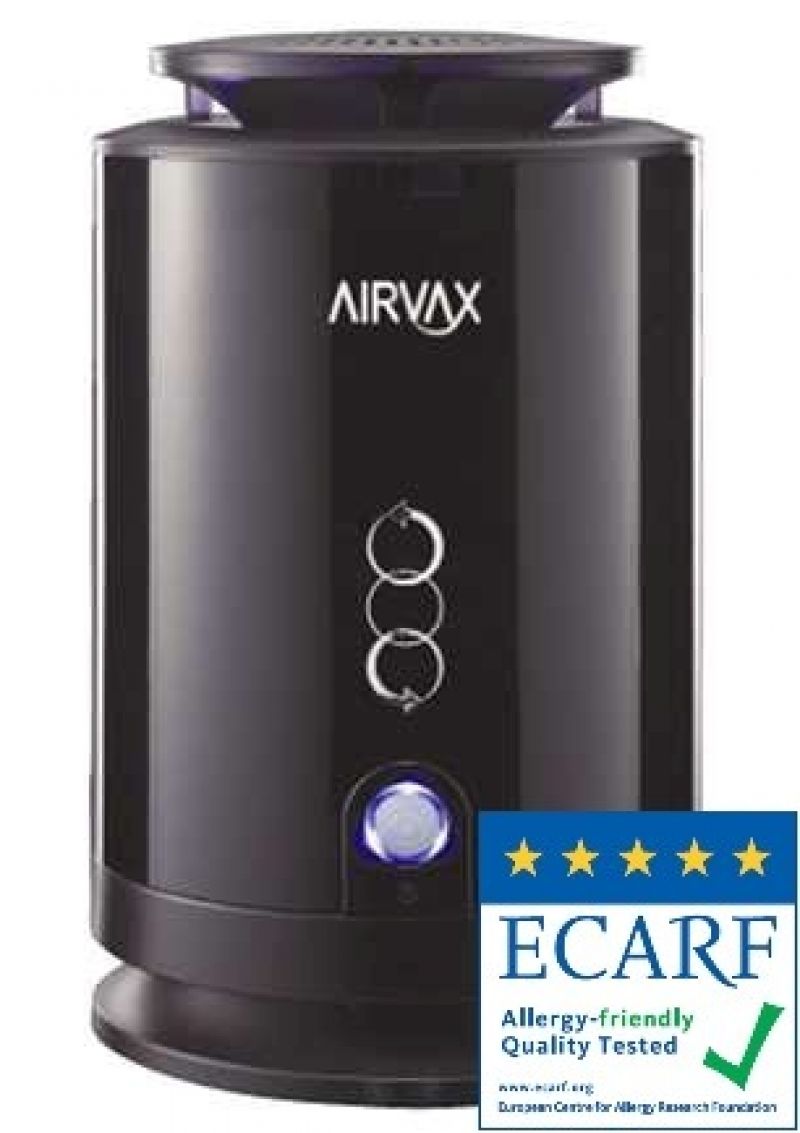Purificator Aer Meaco Airvax Negru, Filtru Electrostatic