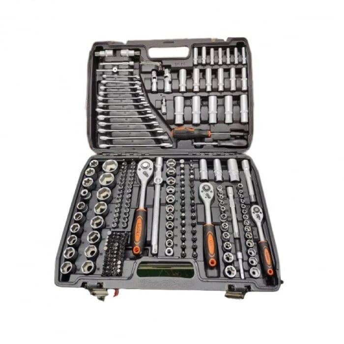 Trusa Chei Tubulare 216 Piese Craft-Tec Profesională