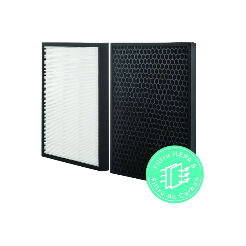 Filtru 2 în 1 HEPA și Carbon Activ D23 Classy Alecoair - imagine 2