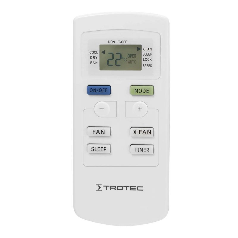 Telecomanda compatibila TROTEC PAC 2010 E si PAC 2610 E