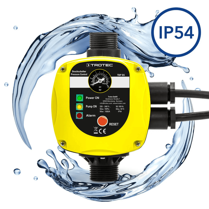 Presostat Trotec TDP DSA, control automat pompe de apă - imagine 4