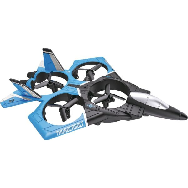 Avion Radiocontrol Soft Albastru pentru Copii