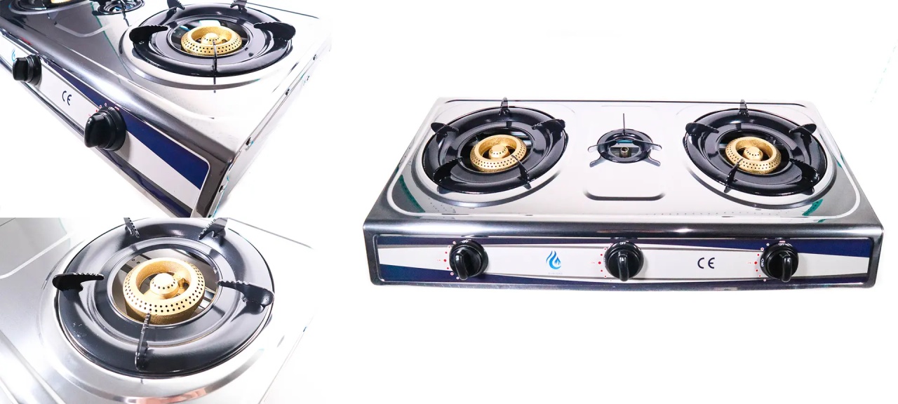 Aragaz Exterior INGCO 3 Arzătoare 2.6kW