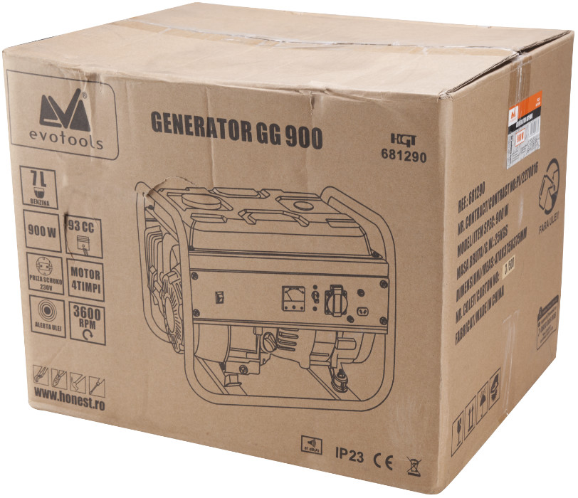 Generator Curent Evotools GG 900, 900W - imagine 2