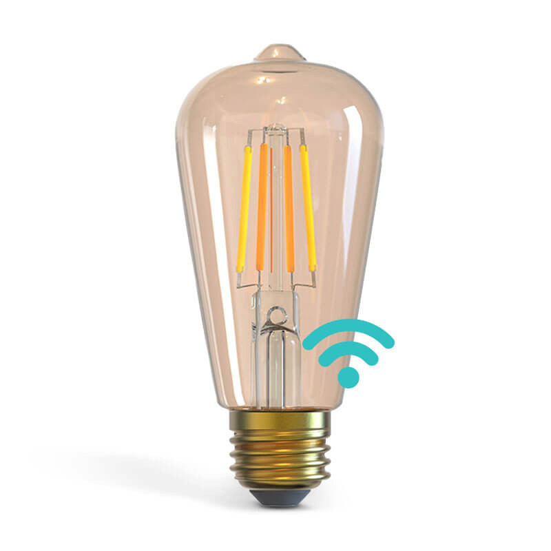 Bec LED Inteligent WiFi AlecoAir 6W - imagine 2