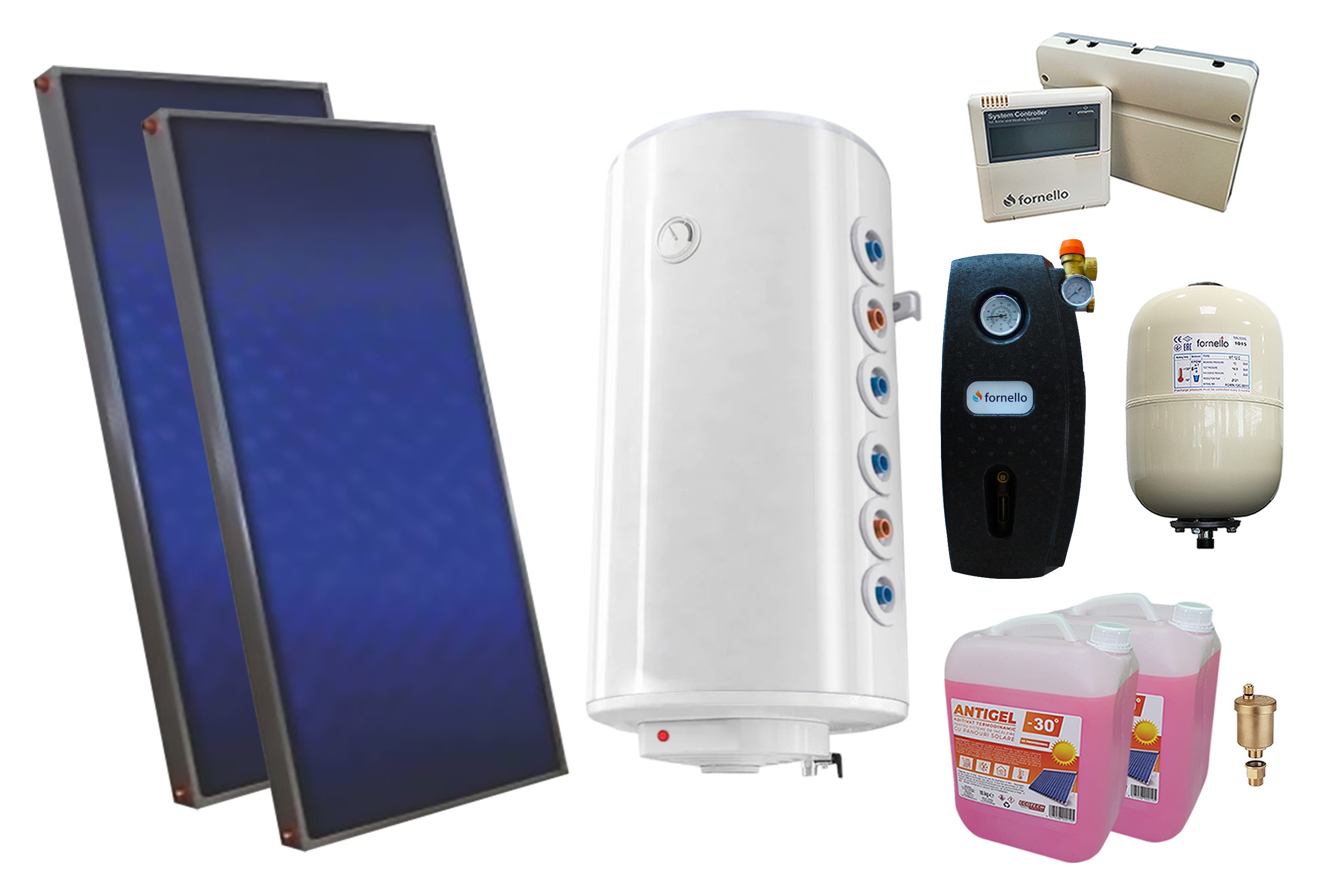 Pachet Solar Presurizat Sunsystem 2 Panouri 150L