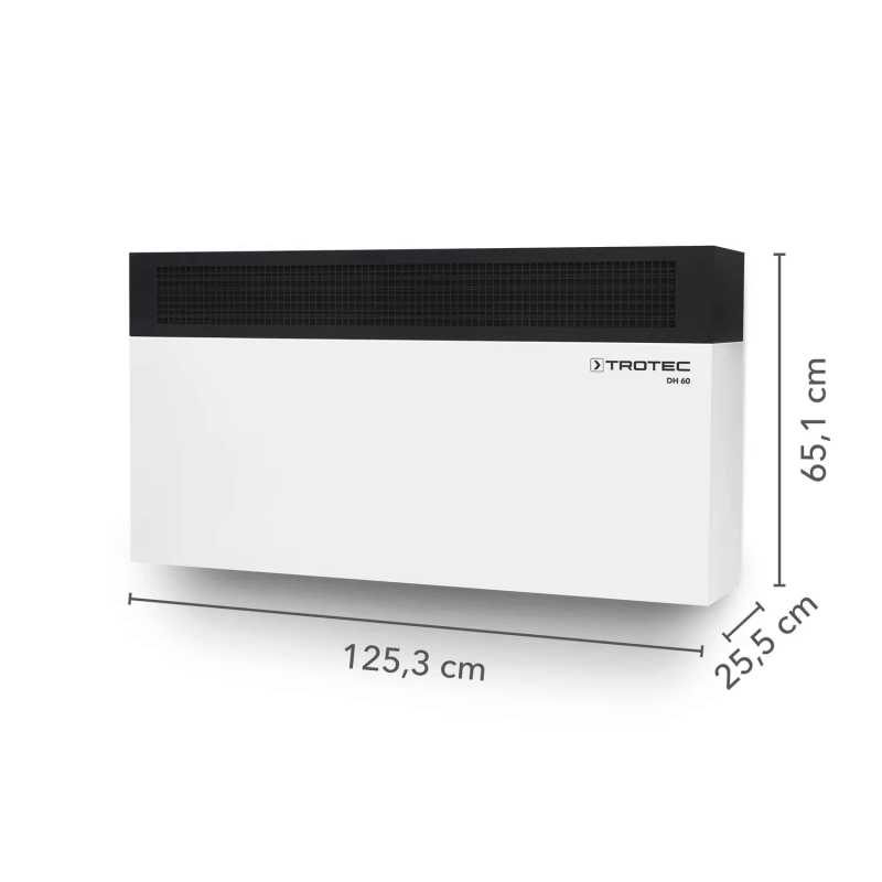 Dezumidificator TROTEC DH 60 - 90l/zi - imagine 5